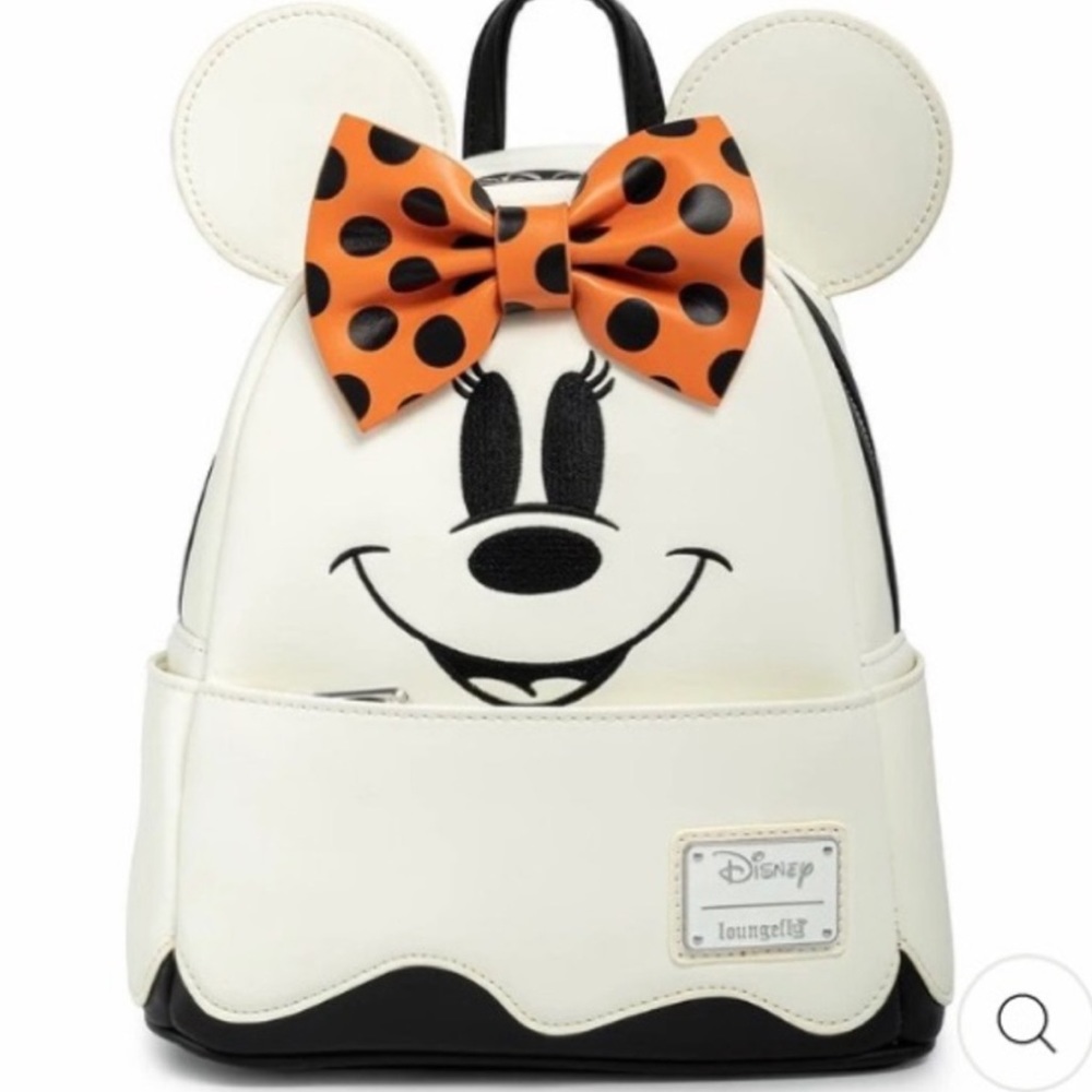 New Ghost Minnie Glow-in-the-Dark Backpack